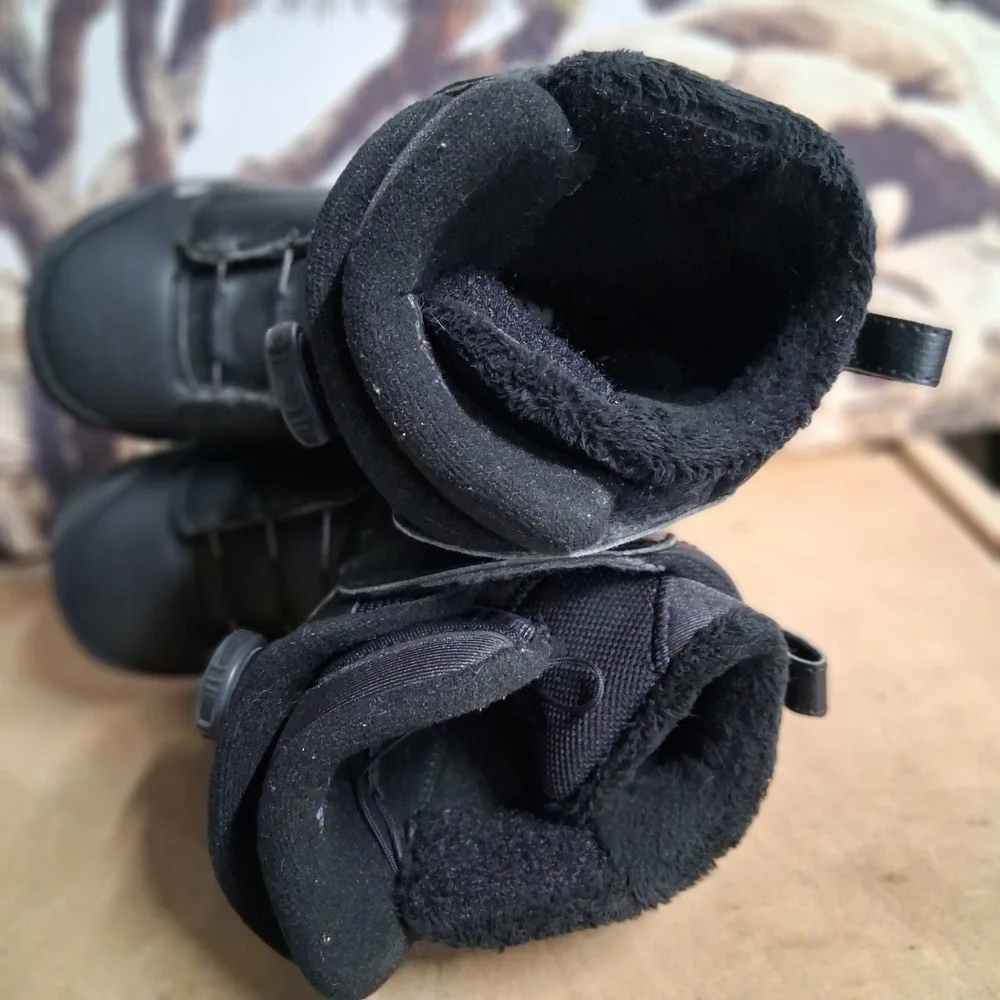 K2 Kinsley Women Black Snowboard Boots Dual BOA Intuition Sz 6.5